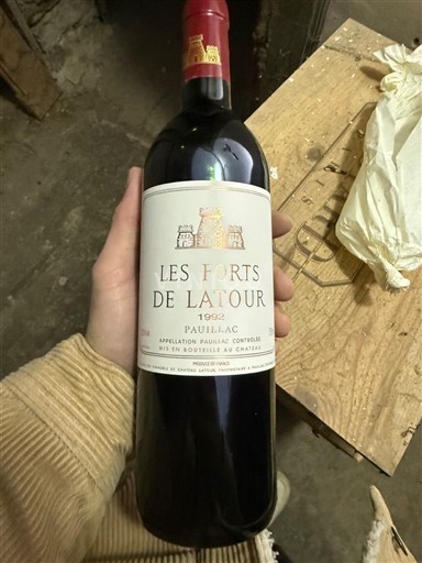 Bordeaux Pauillac Château Latour Les Forts de Latour 1992