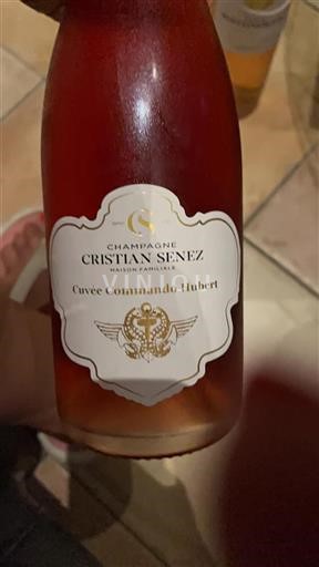 Champaña Champán Cristian Senez Commando Hubert Sin añada