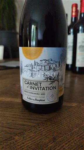 Provence, Ala-Rhônen laakso, Korsika Méditerranée Cellier des Dauphins Carnet d'Invitation 2023