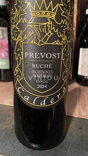 Piamonte Ruché di Castagnole Monferrato Prevost Caldera 2024