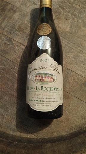 Bourgogne Mâcon et mâcon-villages Domaine Chêne 2001