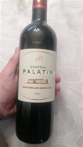 Bordeaux Saint-Émilion Grand Cru Grand Cru Château Palatin 2022