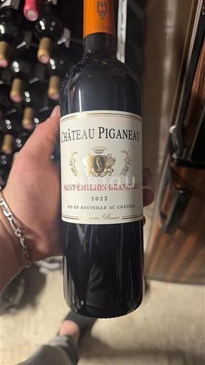 Burdeos Saint-Émilion Grand Cru Château Piganeau 2022