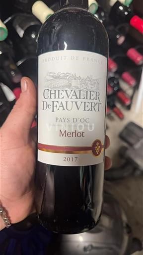 Languedoc-Roussillon Pays d'Oc Chevalier de Fauvert 2017