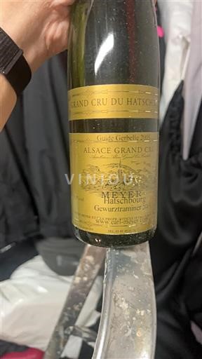 Alsace Alsace Grand Cru Grand Cru Meyer Hatschbourg Gewurztraminer 2003