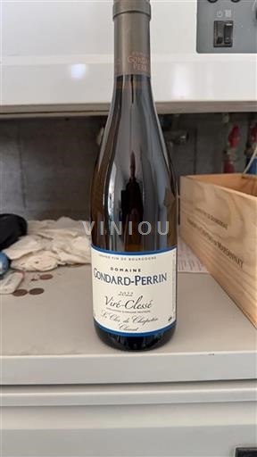 Borgoña Viré-clessé Gondard-Perrin Le Clos de Chapotin 2022