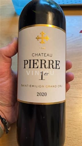 Bordéus Saint-Émilion Grand Cru Grand Cru Château Pierre 2020