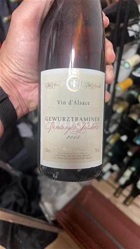 Alsace Grand Cru Vieil Armand Vendanges Tardives 2005