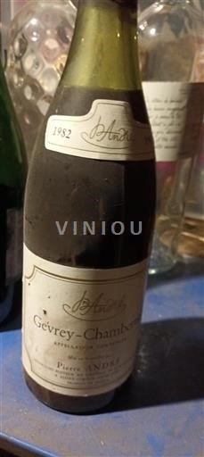 Bourgondië Gevrey-Chambertin Grand Cru Pierre André 1982
