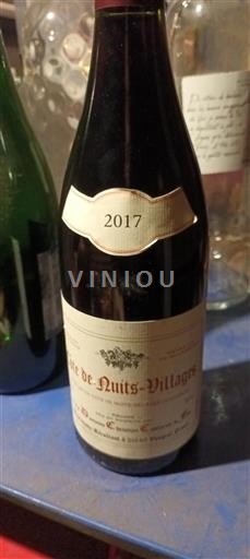 Borgonha Côte de Nuits Villages Domaine Christian Confuron & Fils 2017