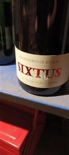 Rhônen laakso Määrittelemätön Les Vignobles de Seyssuel Sixtus 2014