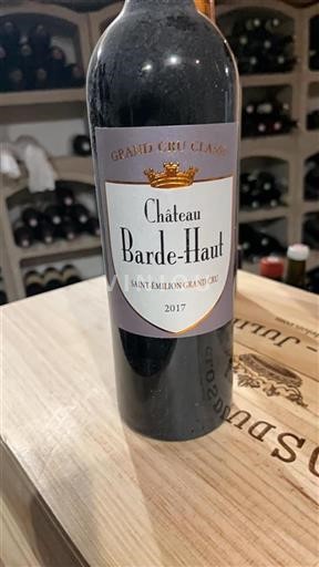Burdeos Saint-Émilion Gran Cru Grand Cru Château Barde-Haut 2017