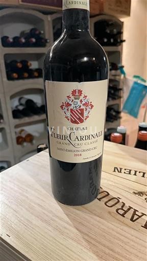 Bordeaux Saint-Émilion Grand Cru Grand Cru Château Fleur Cardinale 2018
