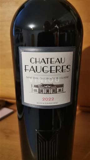 Bordeaux Saint-Émilion Grand Cru Château Faugères 2022