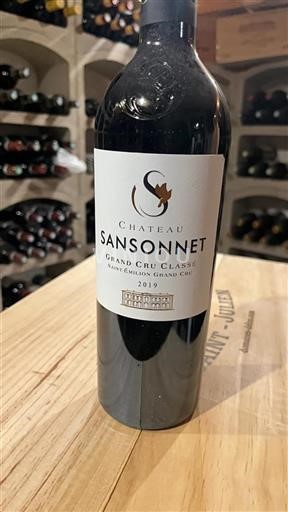 Burdeos Saint-Émilion Grand Cru Château Sansonnet 2019