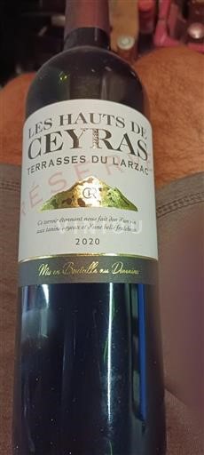 Languedoc Terrasses-du-Larzac Les Hauts de Ceyras Réserve 2020