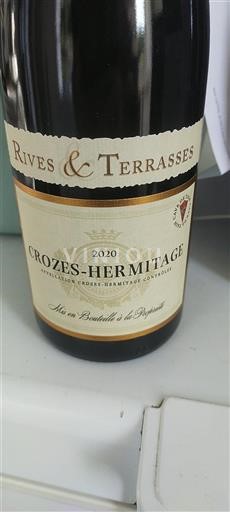 Rhônen laakso Crozes-Hermitage Cave de Tain Rives & Terrasses 2020