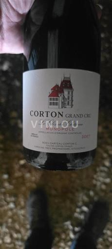Bourgogne Corton Grand Cru Château Corton C Le Clos du Château 2017
