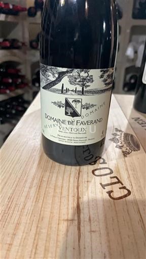 Thung lũng Rhône Ventoux Domaine Faverand Réserve 2022