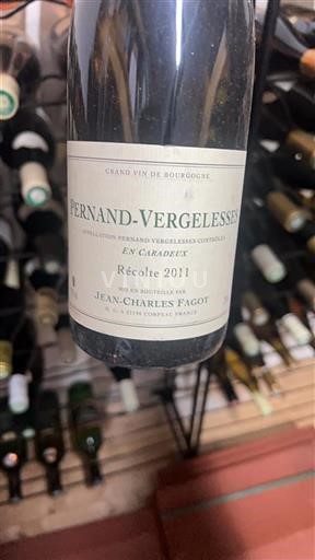 Bourgogne Pernand-Vergelesses Jean-Charles Fagot En Caradeux 2011