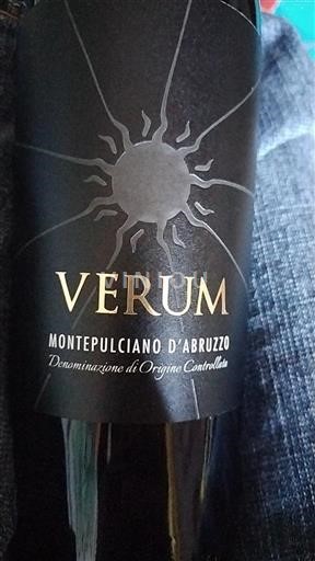 Abruzzo Wines Montepulciano d'Abruzzo Verum 2023