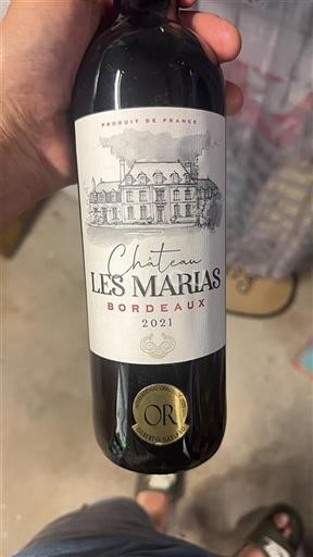 Burdeos Bordeaux Château Les Marias 2021