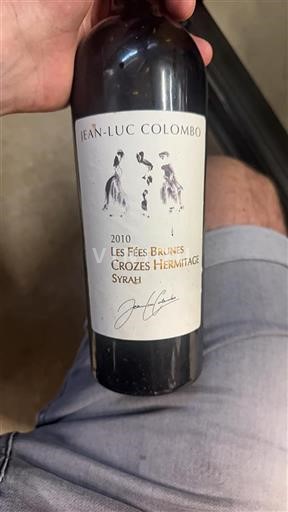 Valle del Rodano Crozes-Hermitage Jean-Luc Colombo Les Fées Brunes 2010