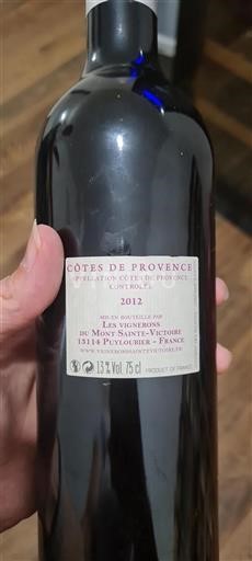 Provansa Côtes-de-Provence Les vignerons du Mont Sainte-Victoire 2012