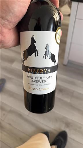 Abruzzo Wines Montepulciano d'Abruzzo Fosso Corno Riserva 2020