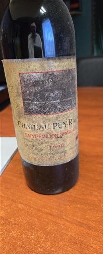Burdeos Saint-Émilion Grand Cru Château Puy-Razac 1990