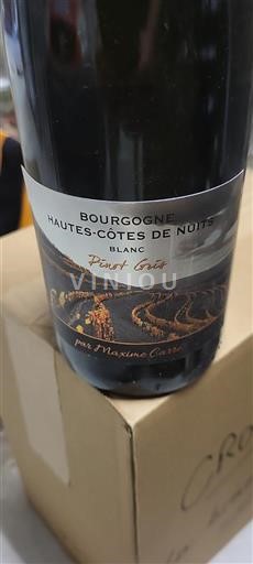 Borgonha Hautes Côtes de Nuits Pinot Gris 2020