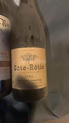 Rhône-dalen Côte-rôtie Gisèle, Daniel et Roland Vernay 2005