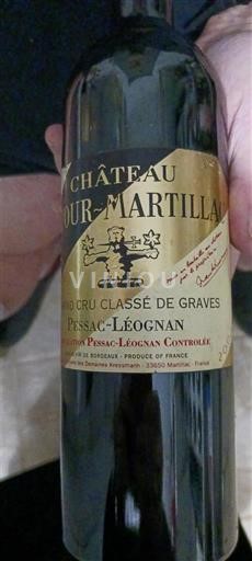 Вина Rouge sec Château La Tour-Martillac Non millésimé Francuska Bordo Pessac-Léonjan AOC Grand Cru