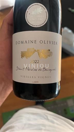 Loire Valley Saint-Nicolas-De-Bourgueil Domaine Olivier Vieilles Vignes 2022