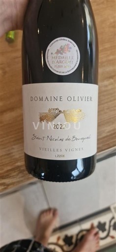 Loire Valley Saint-Nicolas-De-Bourgueil Domaine Olivier Vieilles Vignes 2022