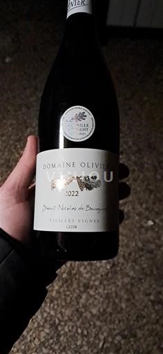Vallée de la Loire Saint-Nicolas-De-Bourgueil Domaine Olivier Vieilles Vignes 2022