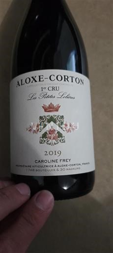 Borgoña Aloxe-Corton Premier Cru Caroline Frey Les Petites Lolières 2019