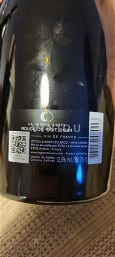 Languedoc Unspecified La Grande Sieste Rouge de Rêve 2024