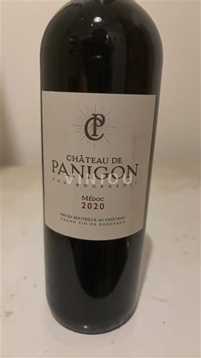 Bordeaux Médoc Cru Bourgeois Château Panigon 2020
