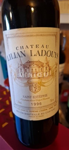 Bordeaux Saint-Estèphe Château Lilian Ladouys 1996