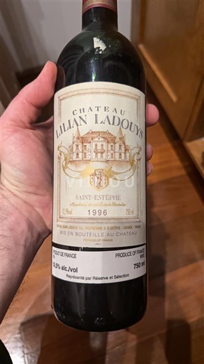 Бордо Сен-Естеф Château Lilian Ladouys 1996