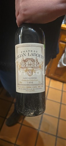 Bordeaux Saint-Estèphe Château Lilian Ladouys 1996