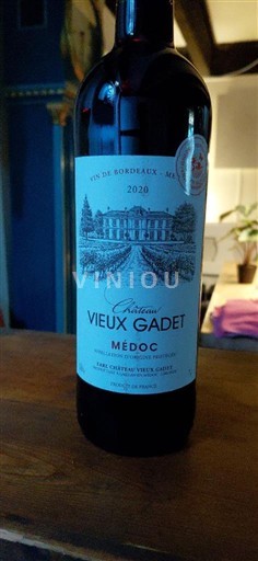 Bordeaux Médoc Château Vieux Gadet 2020
