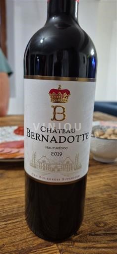 Bordeaux Haut-Médoc Château Bernadotte 2019