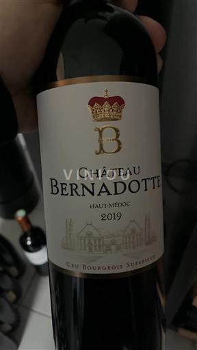 Bordeaux Haut-Médoc Château Bernadotte 2019
