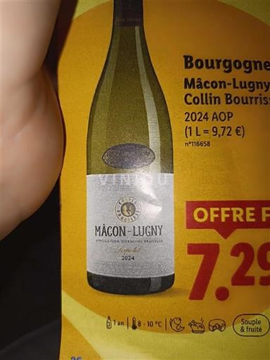 Borgoña Mâcon y Mâcon-villages Collin Bourisset 2024