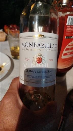 Sydväst Monbazillac Château La Barrière 2024