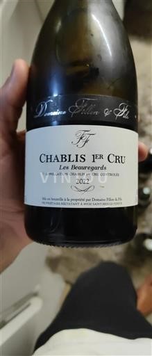 Bourgogne Ikke specificeret Premier Cru Domaine Fillion & Fils Les Beauregards 2022