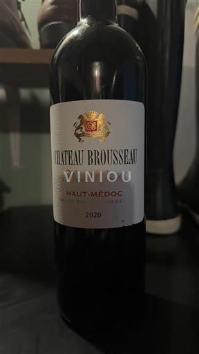 Bordeaux Haut-Médoc Château Brousseau 2020