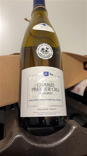 Burgundija Chablis Premier Cru Domaine Verret Beauroy 2022